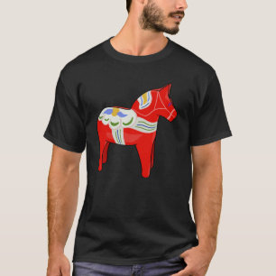 T-shirt Cheval dalécarlien
