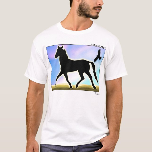 T-shirt Cheval d'Alkhal Teke (Devant)