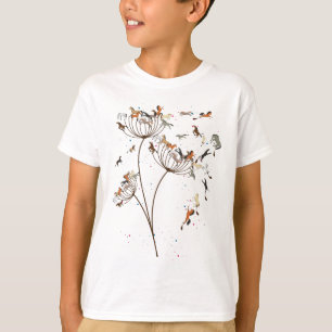 T-shirt Cheval Dandelion Horsing Pour Cheval Lover