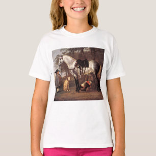 T-shirt Cheval dans un paysage Aelbert Cuyp