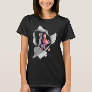 T-shirt Cheval D'Art Courir Cheval Animal Pour Hommes Femm