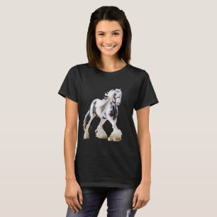 T-shirt Cheval d'attelage Gypsy Mare Stallion