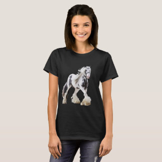T-shirt Cheval d'attelage Gypsy Mare Stallion