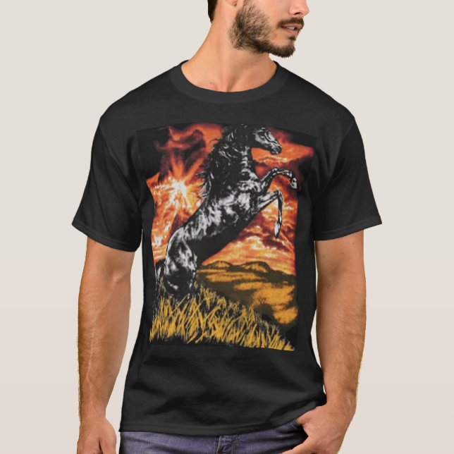 T-shirt Cheval de Charlie Kelly drôle (Devant)
