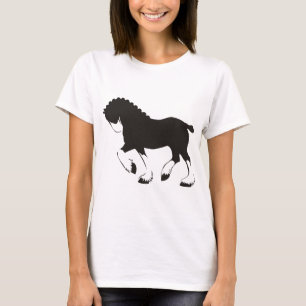 T-shirt Cheval de Clydesdale