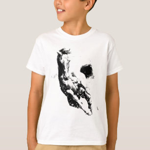 T-shirt Cheval de course