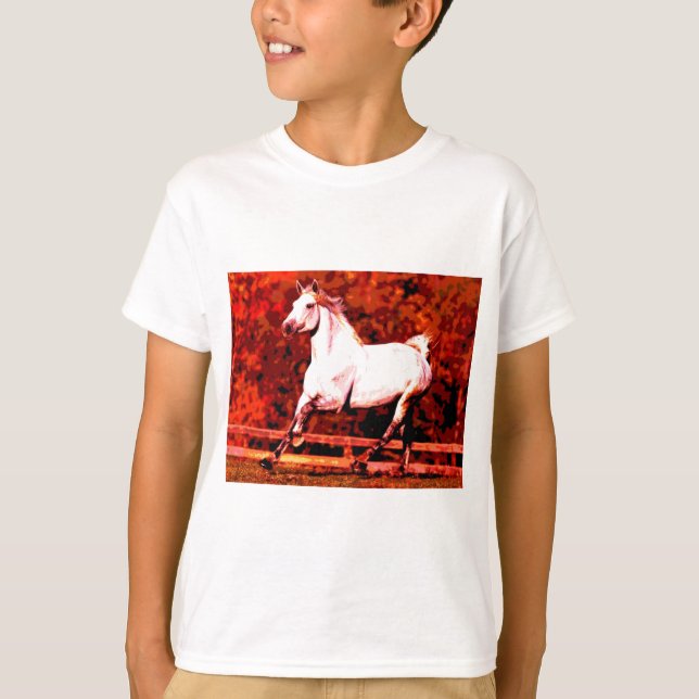 T-shirt Cheval de course (Devant)