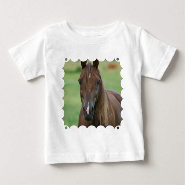 T-shirt Cheval de course Thoroughbred (Devant)