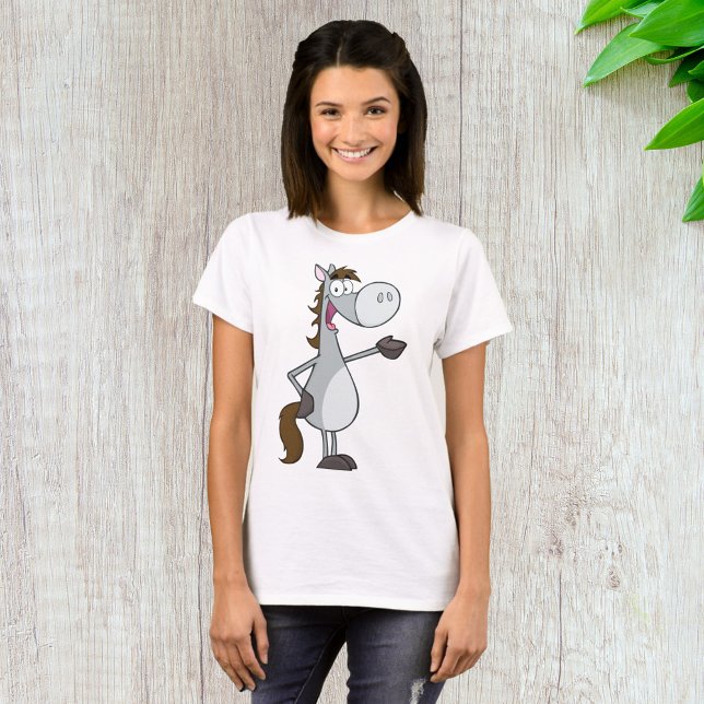 T-shirt Cheval de dessin (Créateur téléchargé)