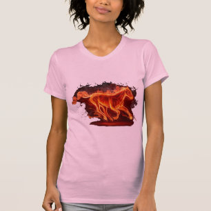 T-shirt Cheval de feu