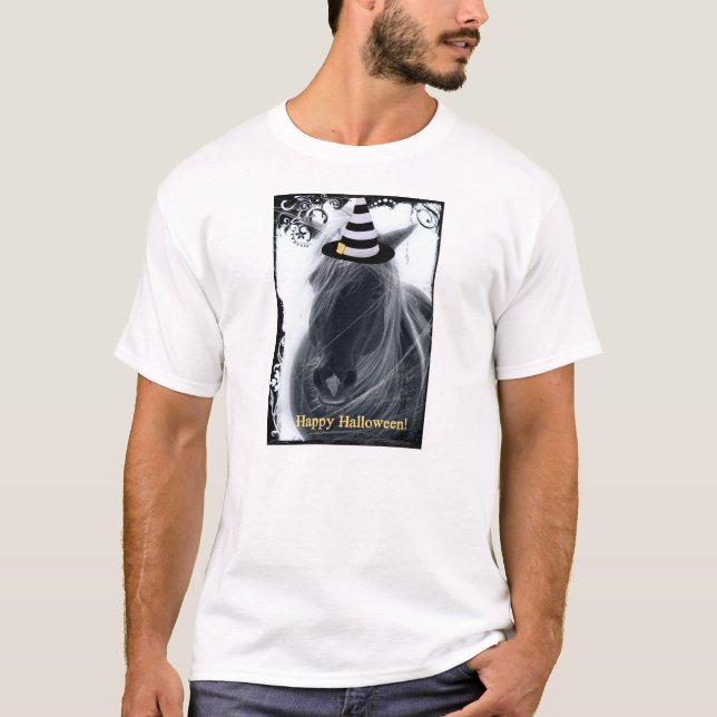 T-shirt Cheval de Halloween (Devant)