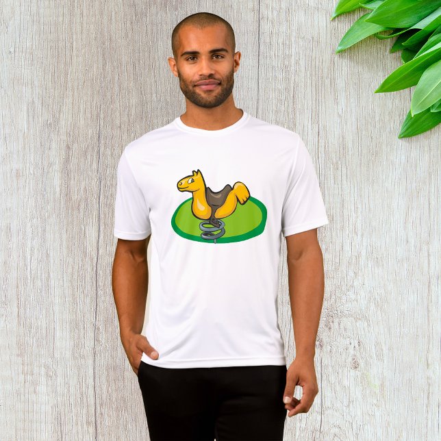 T-shirt Cheval de l'aire de jeu (Créateur téléchargé)