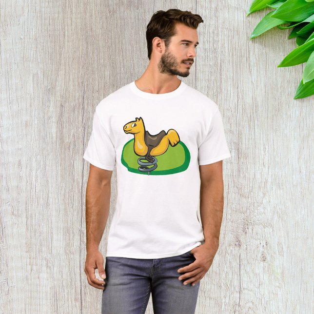 T-shirt Cheval de l'aire de jeu (Créateur téléchargé)