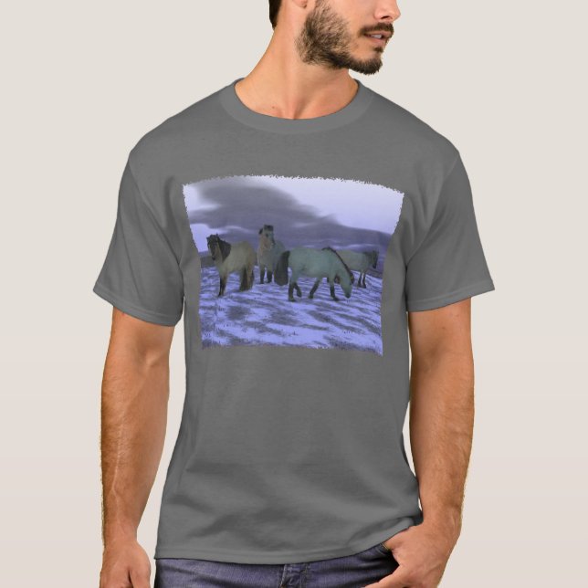 T-shirt Cheval de l'aube (Devant)