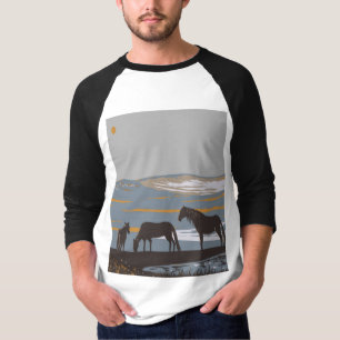 T-shirt Cheval de l'île de Sable