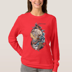 T-shirt cheval de mer mythologique