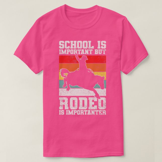 T-shirt Cheval de Rodéo (Design devant)