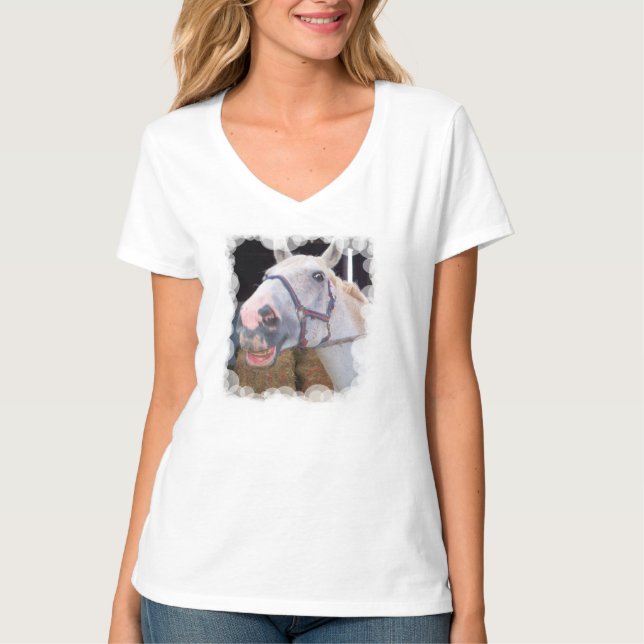 T-shirt Cheval de T.Shirt-Smiling (Devant)