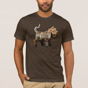 T-shirt Cheval de terre cuite d'objet façonné de dynasti