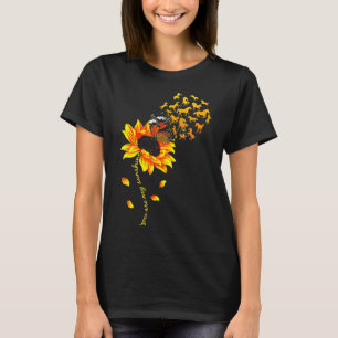 T-shirt Cheval De Tournesol Pour Homme Femme