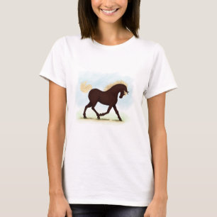 T-shirt Cheval des Rocheuses