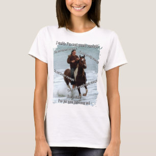 T-shirt Cheval dit que je suis assez