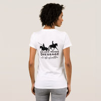 Cheval d'or Dressage et équitation de travail T-sh