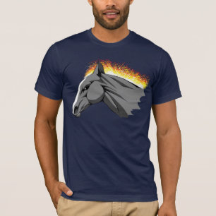 T-shirt Cheval du feu