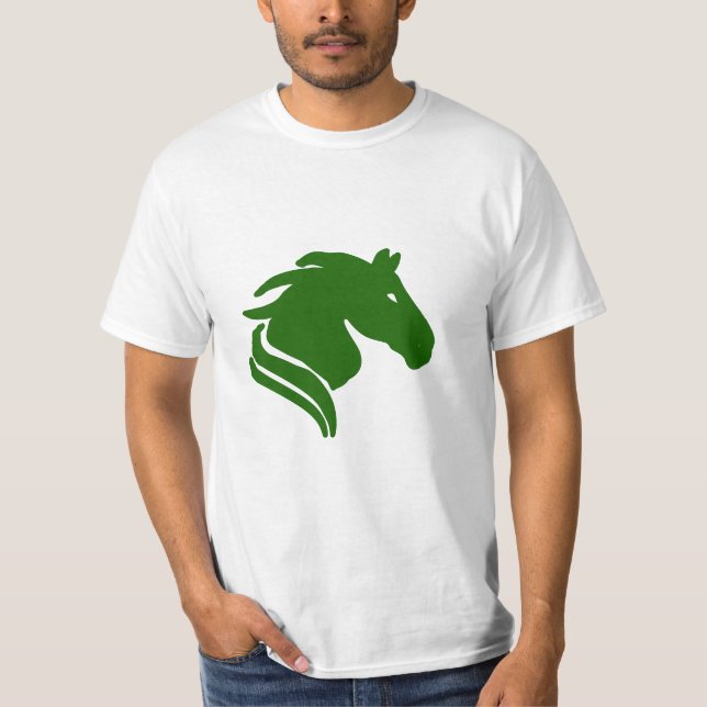 T-shirt Cheval du zodiaque chinois - Confiant  (Devant)