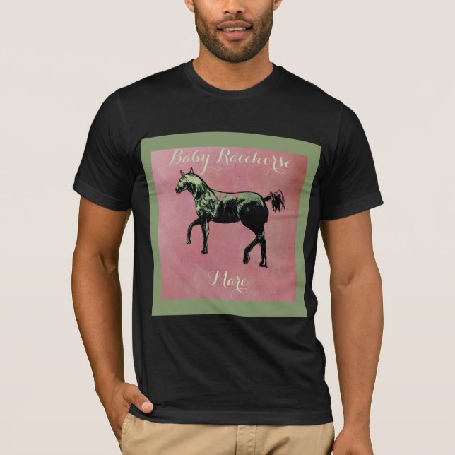 T-shirt cheval en action (Devant)