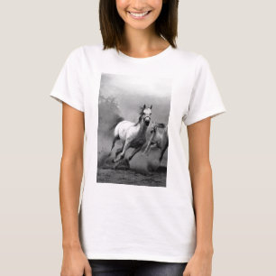 T-shirt Cheval en course