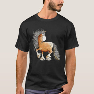T-shirt Cheval en course pour les amis des chevaux et la r