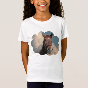 T-Shirt Cheval en nuage 01