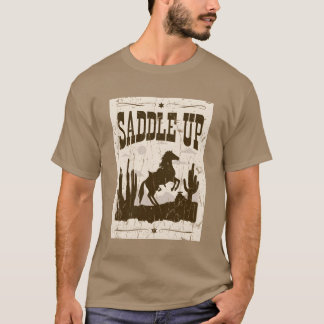 T-shirt Cheval en selle