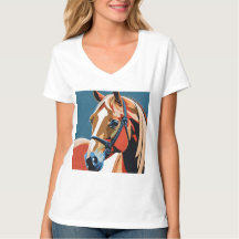 Cheval Equestre Abstrait Mustang Pony Bronco Colt