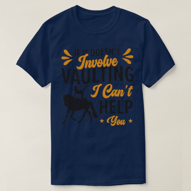 T-shirt Cheval équestre Voûte à cheval équitation équitati (Design devant)