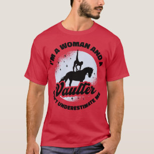 T-shirt Cheval Equestre Voûte Vaulter Équitation