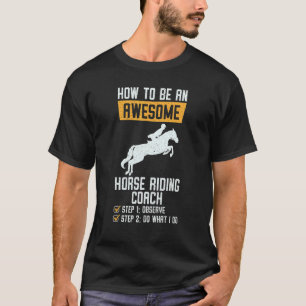 T-shirt Cheval Equestre Voûte Vaulter Équitation