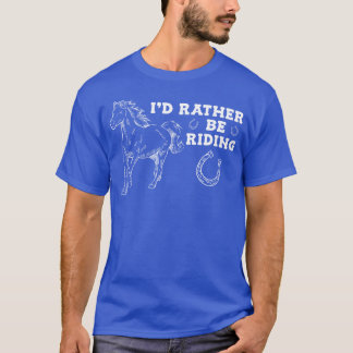 T-shirt Cheval équitation équestre Cheval ami amoureux