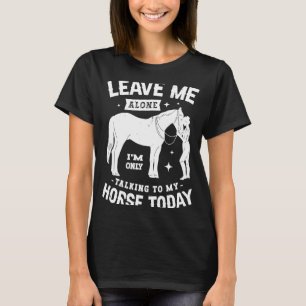 T-shirt Cheval équitation propriétaire tenue Equestrian Ho