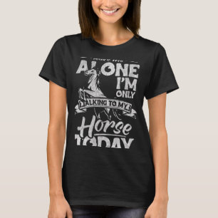 T-shirt Cheval équitation propriétaire tenue Equestrian Ho