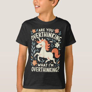 T-shirt Cheval Es-Tu En Train De Surpenser Ce Que Je Suis