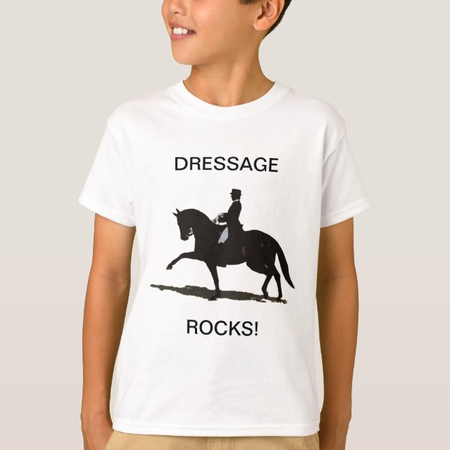 T-shirt Cheval et cavalier (Devant)