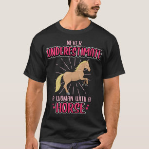 T-shirt cheval fer à cheval poney équitation dressage chev