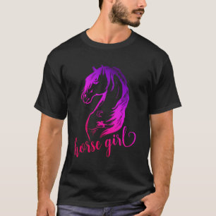 T-shirt Cheval Fille Équitation Cadeaux Pour Filles 10-12