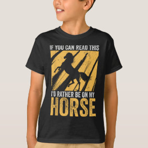 T-shirt Cheval Filles Équitation équitation équitation équ