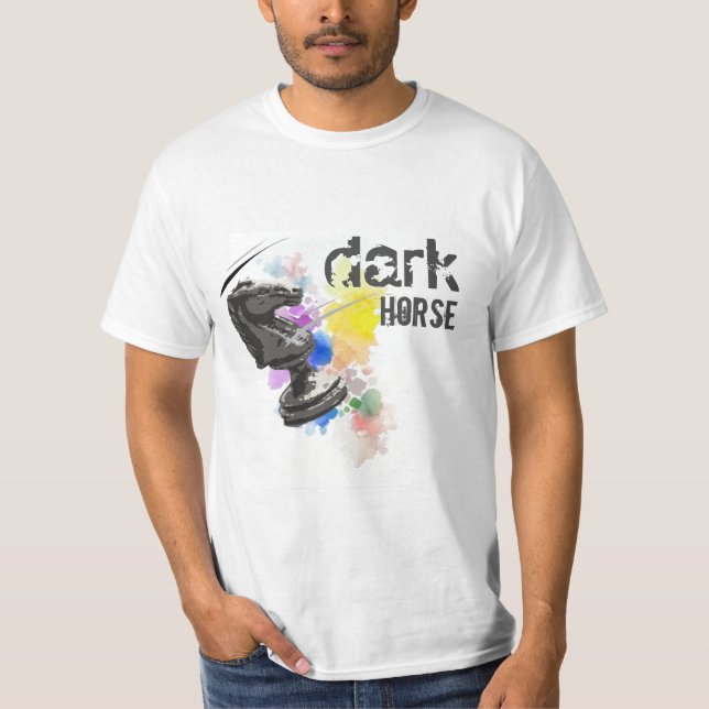 T-shirt Cheval foncé (Devant)