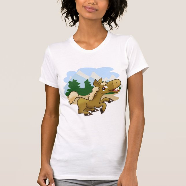 T-shirt Cheval galopant (Devant)