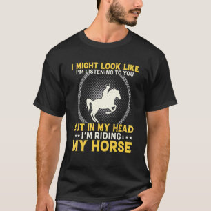 T-shirt Cheval Garçons Filles Hommes & Femmes Qui Aiment C