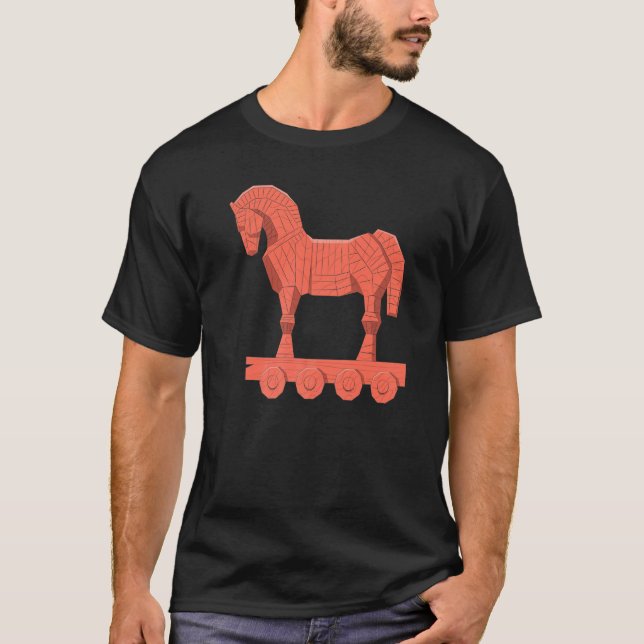 T-shirt Cheval Graphique Amant du Cheval Cavalier Équestre (Devant)